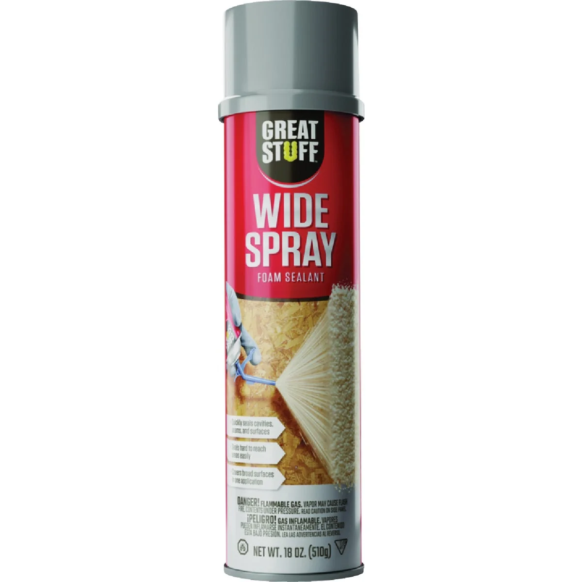 Relaxed Great Stuff 18 Oz. Wide Spray Foam Sealant Natural