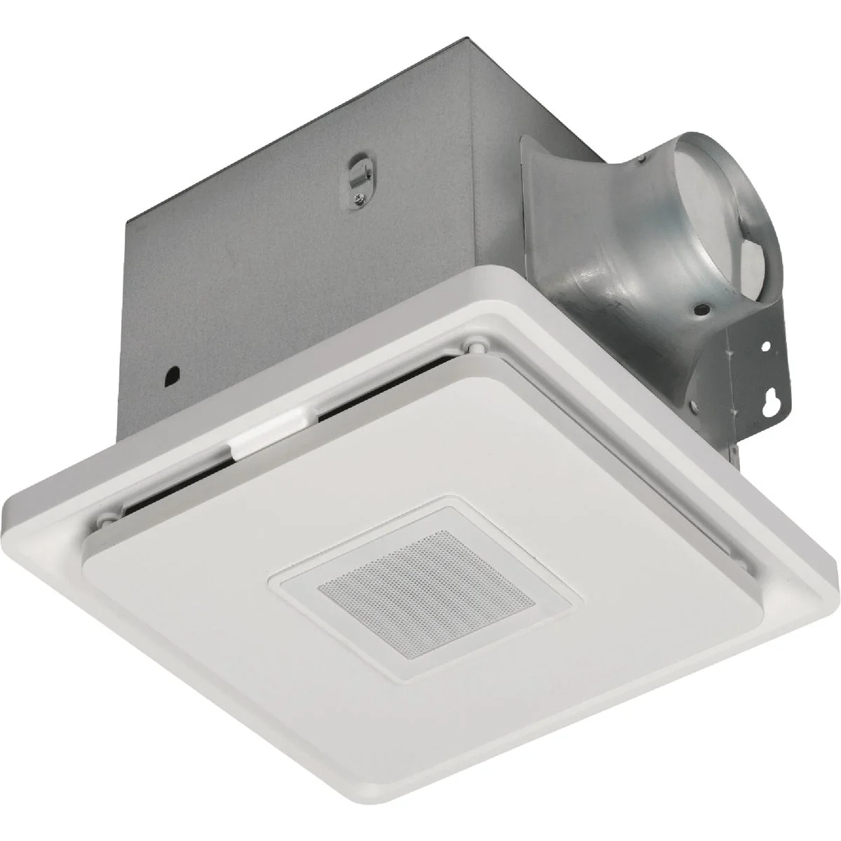 Fast Homewerks 110 CFM 1.5 Sone Bluetooth Bathroom Exhaust Fan with LED Light Clean