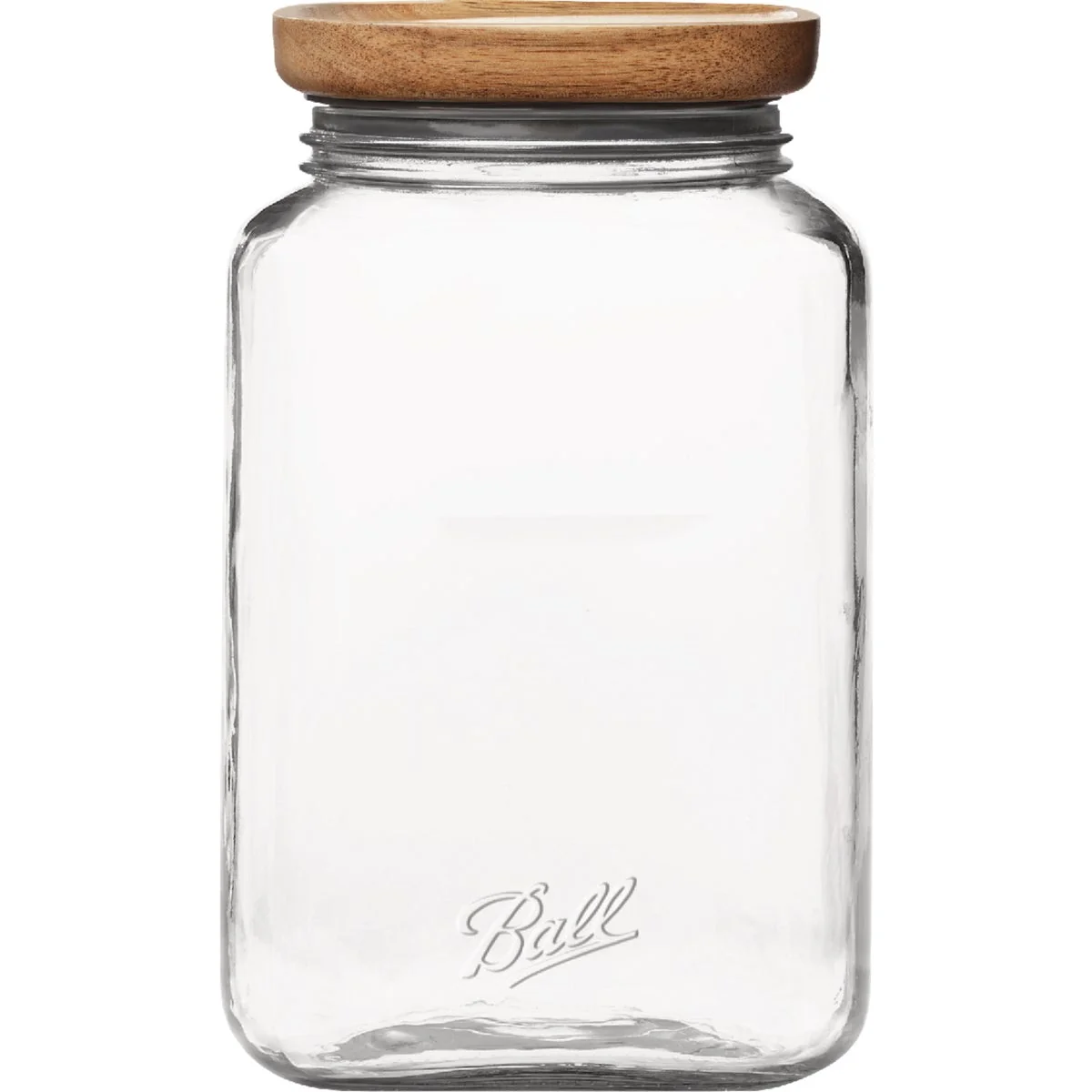 Selected Ball 15.6 Cup Stack Store Jar with Wooden Lid Smart