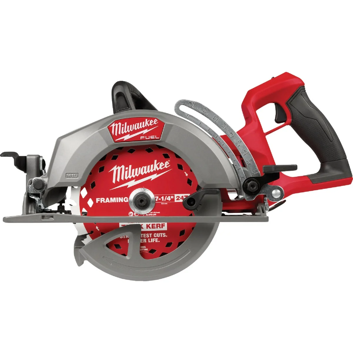 Fine Milwaukee M18 FUEL 7-1 4 In. Rear Handle Cordless Circular Saw Tool Only Effective