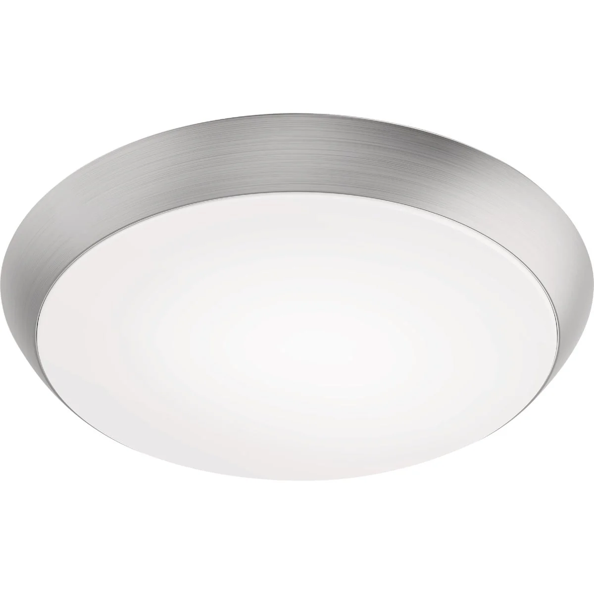 Certified Feit 9 In. Brushed Nickel LED CCT Dimmable Flush Mount Ceiling Light Fixture Secure