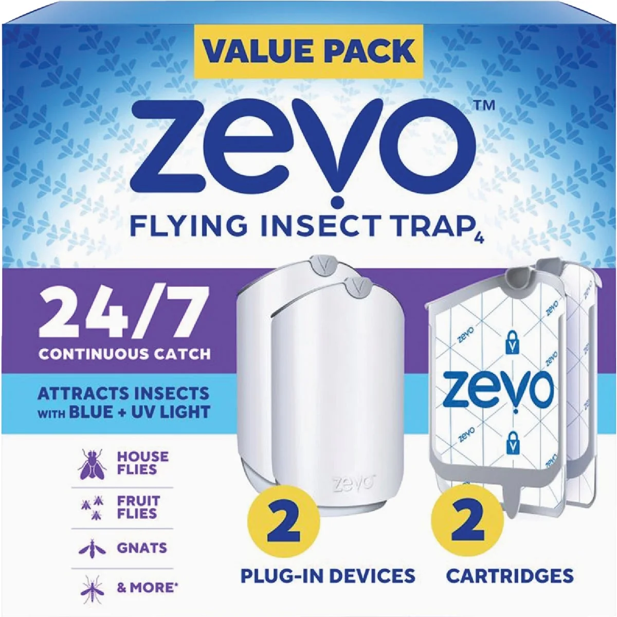 Classic Zevo Flying Insect Trap Refill Environmentally Friendly