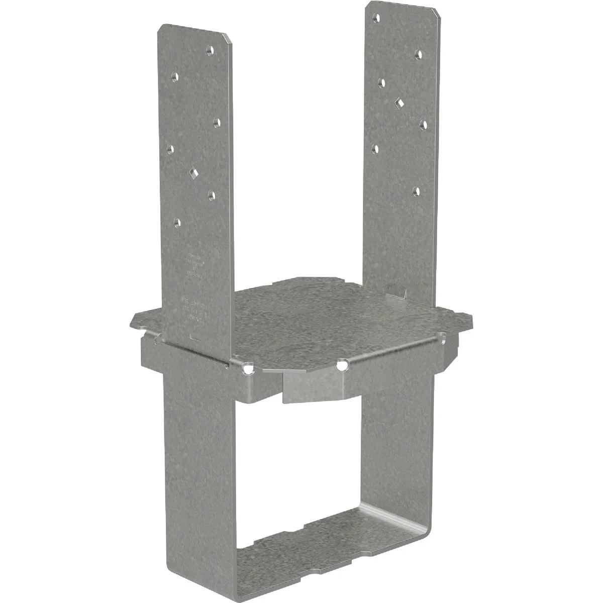 Organic Simpson Strong-Tie 8 In. x 8 In. 12 ga Galvanized Column Base Expertly Made