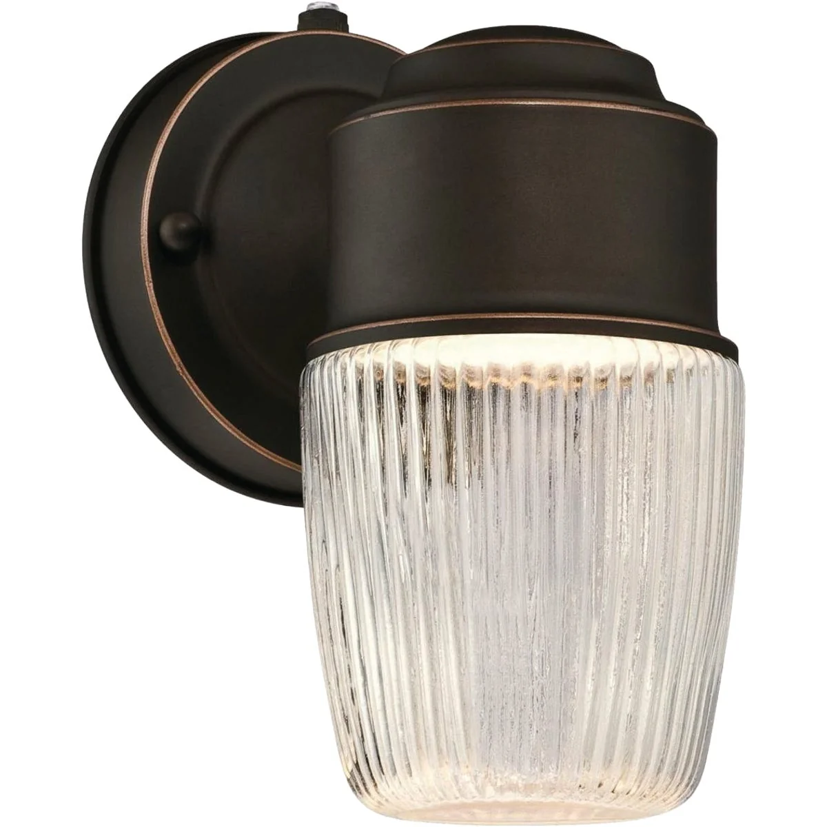 Elegant Westinghouse 1-Light Oil Rubbed Bronze Dusk to Dawn LED Outdoor Wall Fixture Exclusive