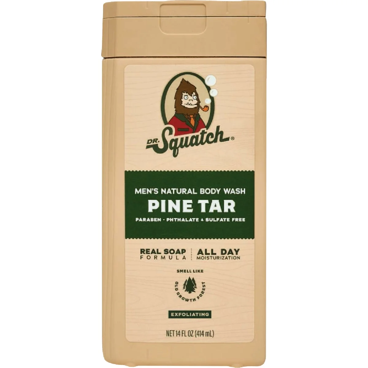 Practical Dr. Squatch 14 Oz. Pine Tar Scent Body Wash Pure