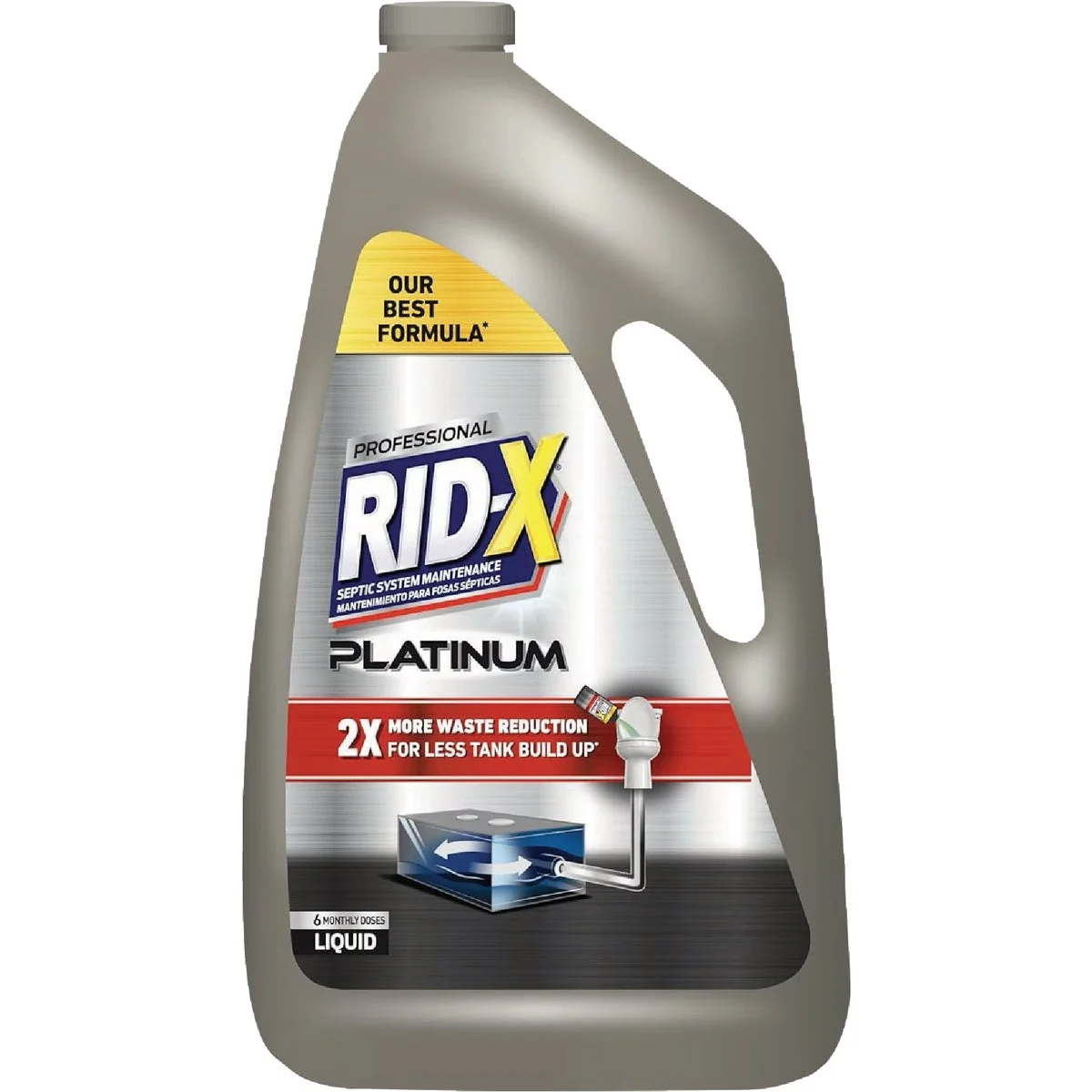 Sophisticated Rid-X Platinum 48 Oz. Septic System Treatment Breathable