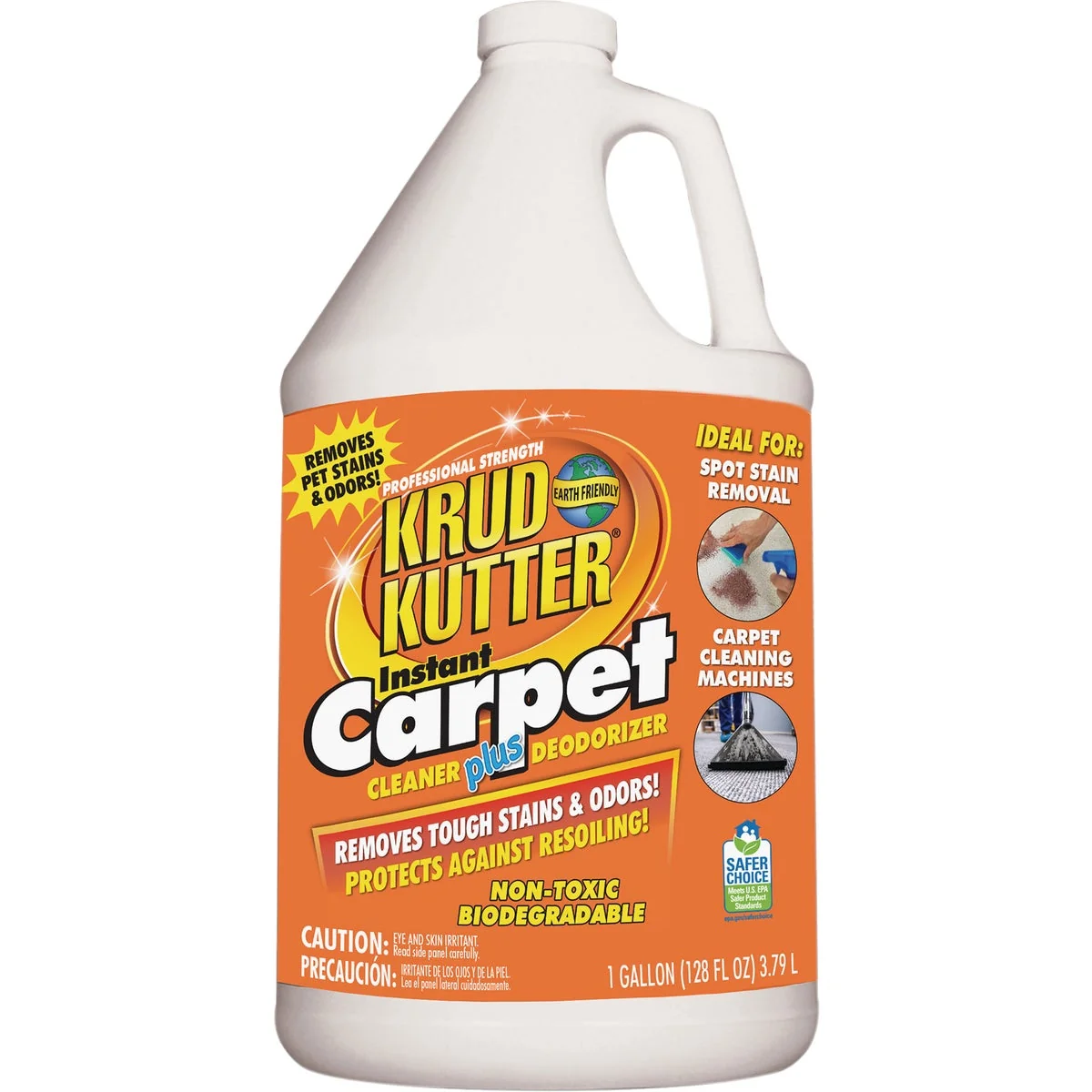 Crafted Krud Kutter Professional 1 Gal. Carpet Stain Remover and Deodorizer Powerful