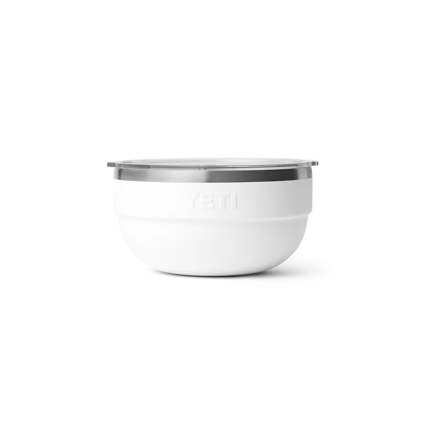Crafted YETI 2QT Insulated Bowl White High-End