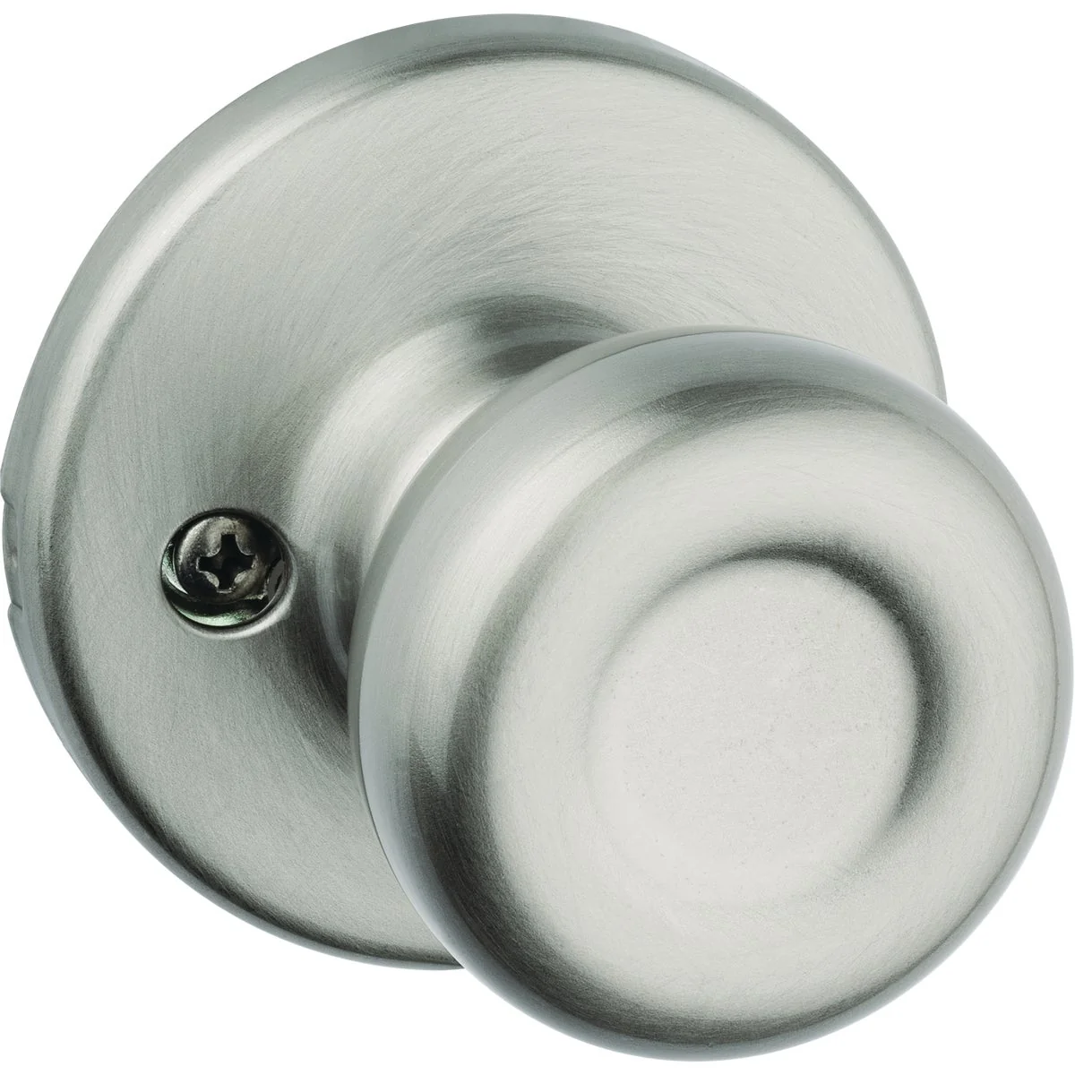 Practical Kwikset Tylo Satin Nickel Dummy Door Knob Premium