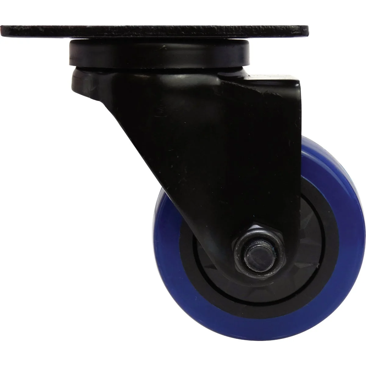 Premium Material Shepherd Hardware 3 In. Blue Diamond TPU Swivel Plater Caster Premium