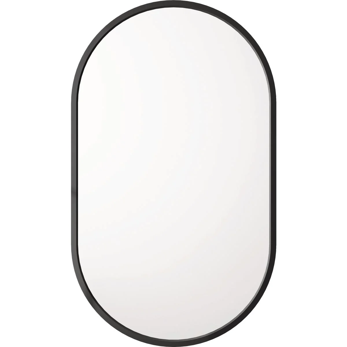 Breathable Zenna Home Designer Series Black 16 In. W x 27 In. H x 5 In. D Single Mirror Surface Mount Pill Framed Medicine Cabinet Pure