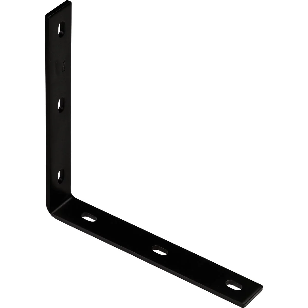 Verified National Hardware 10-1 4 In. x 1-1 2 In. Black Heavy-Duty Corner Brace Efficient