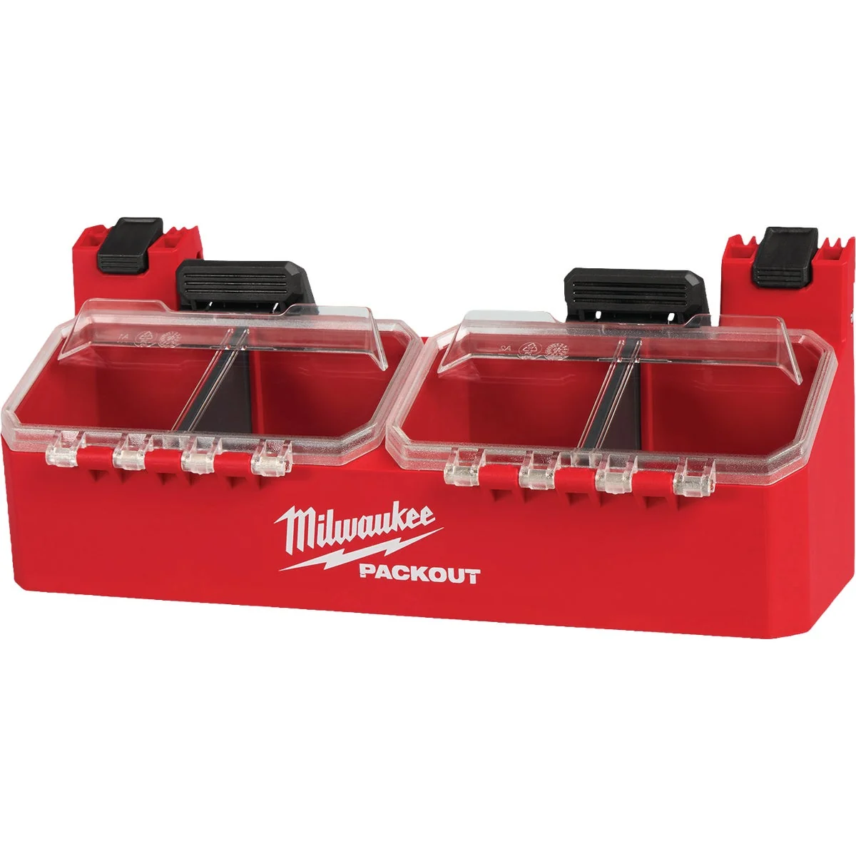 Reliable Milwaukee 2-Bin Attachment for PACKOUT Tool Box Organic