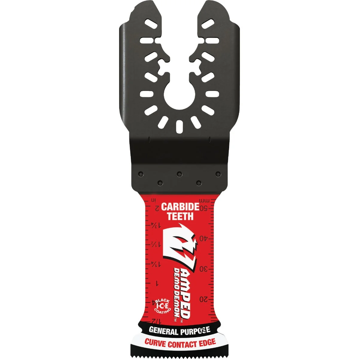 Pure Diablo AMPED Demo Demon 1-1 4 In. Universal Fit Carbide Oscillating Blade for General Purpose Authentic