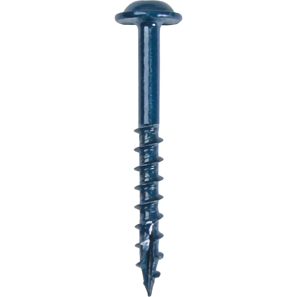 Trusted Kreg Blue-Kote 7 x 1-1 4 In. Square Coarse Thread Maxi-Loc Head Pocket-Hole Screw 100 Ct. Fine