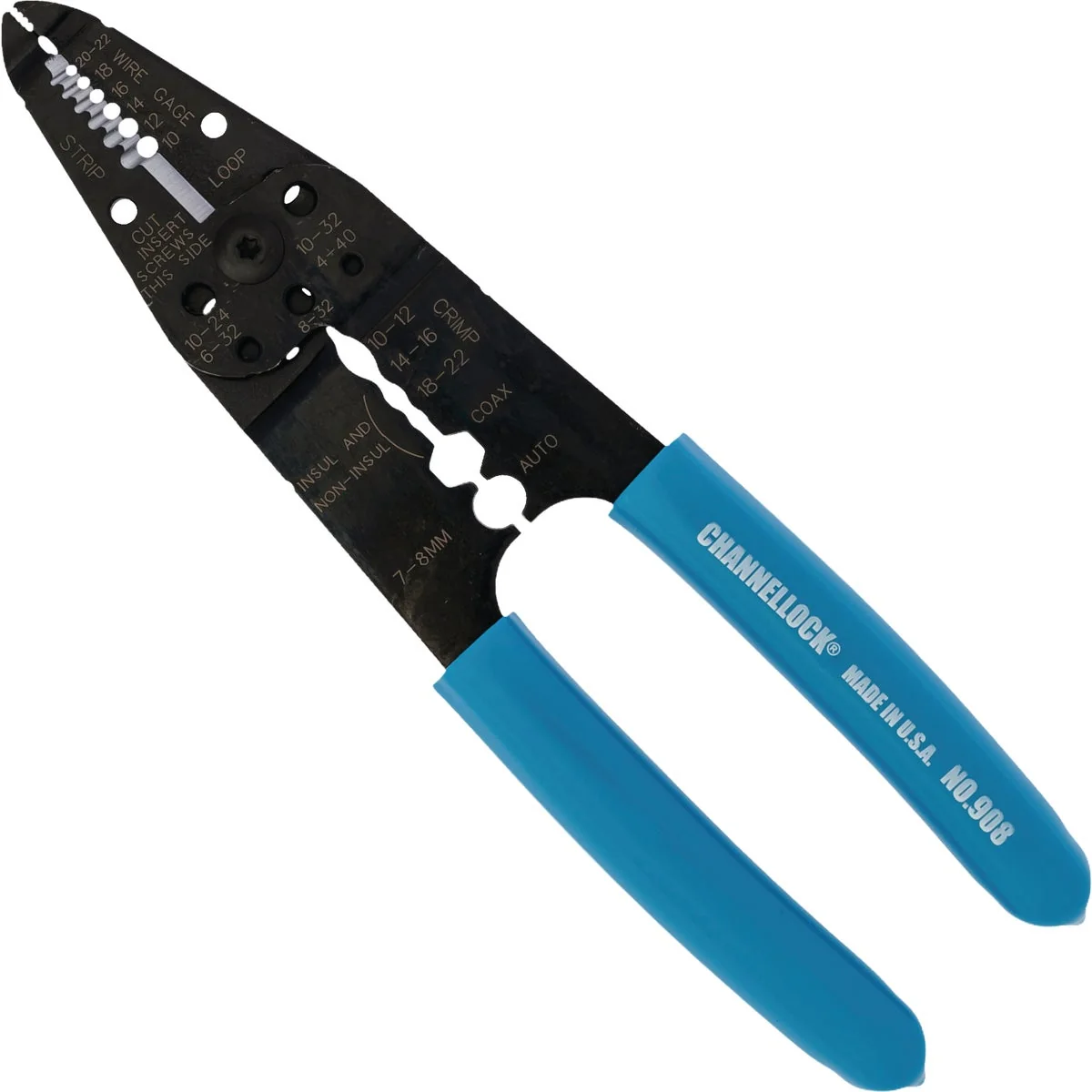 Trendy Channellock 8 In. Wire Strippers Top-Quality