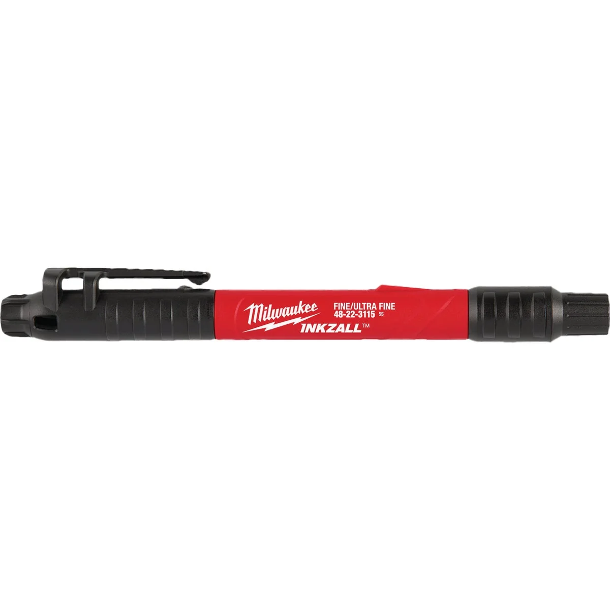 Trendy Milwaukee INKZALL Double-Sided Ultra Fine Fine Point Black Jobsite Marker Environmentally Friendly