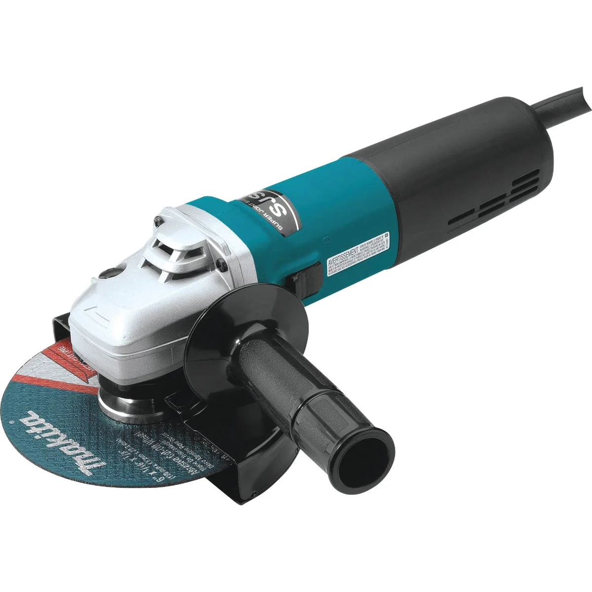 Luxury Makita 6 In. 13-Amp SJS High-Power Angle Grinder with Lock On Smooth