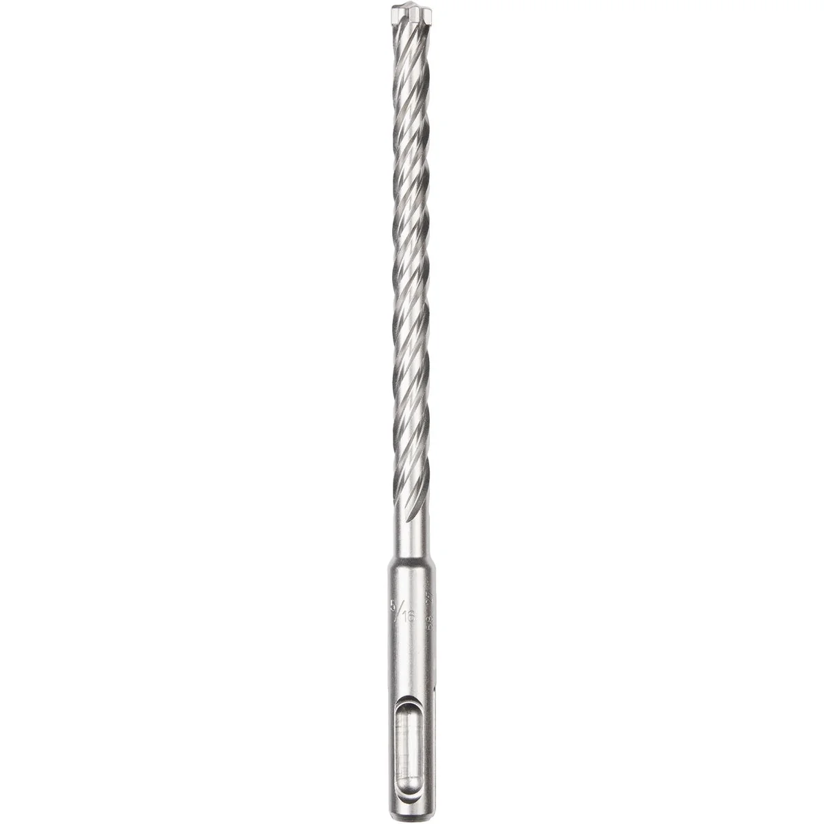 Breathable Milwaukee 5 16 In. x 6 In. SDS-PLUS 4-Cutter Rotary Hammer Drill Bit Selected