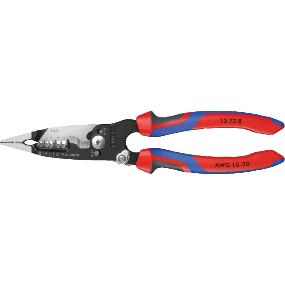 Effective Knipex 8 In. 10 AWG to 20 AWG Forged Wire Stripper Lightweight