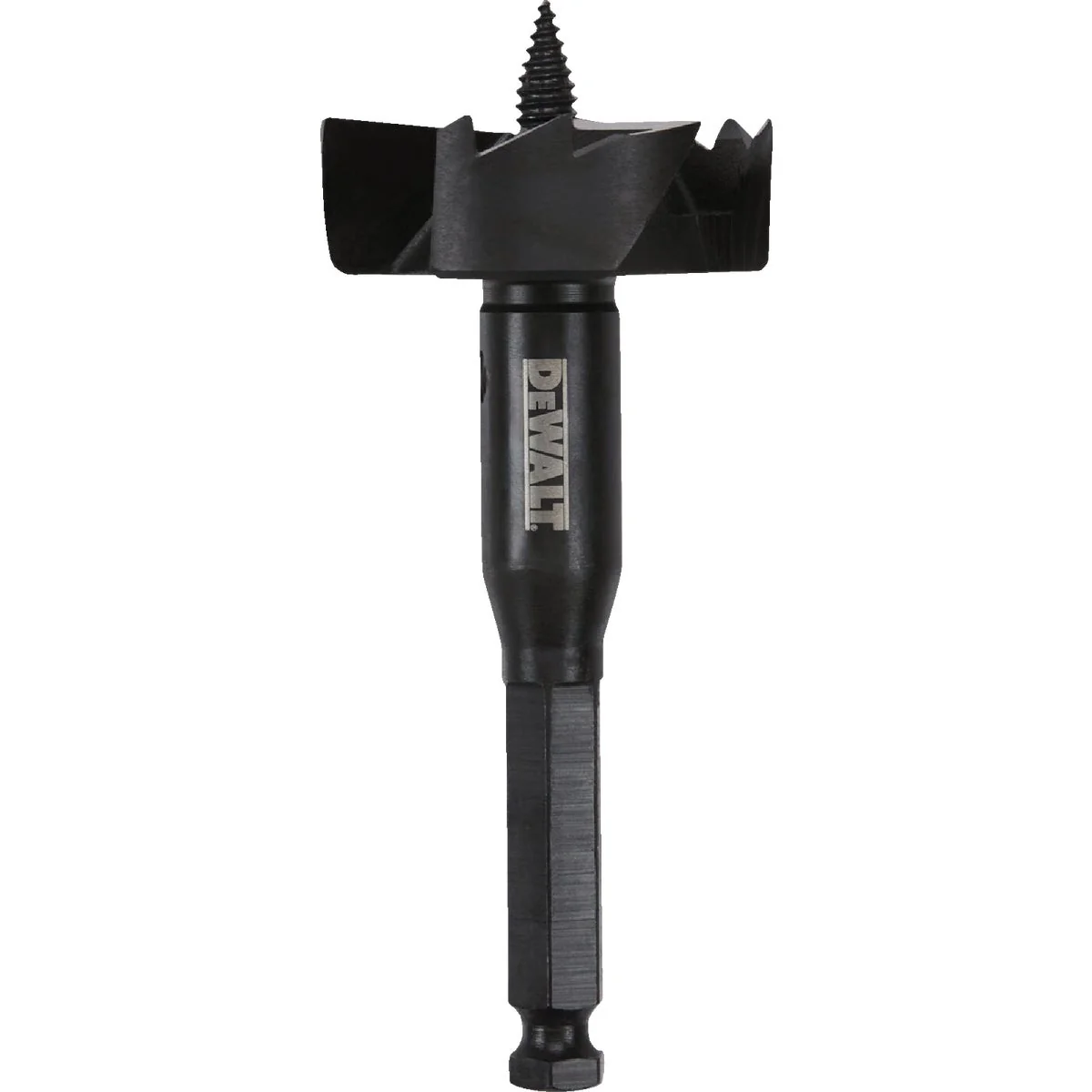 Clean DEWALT 2-1 8 In. Heavy Duty Self-Feed Wood Bit Natural
