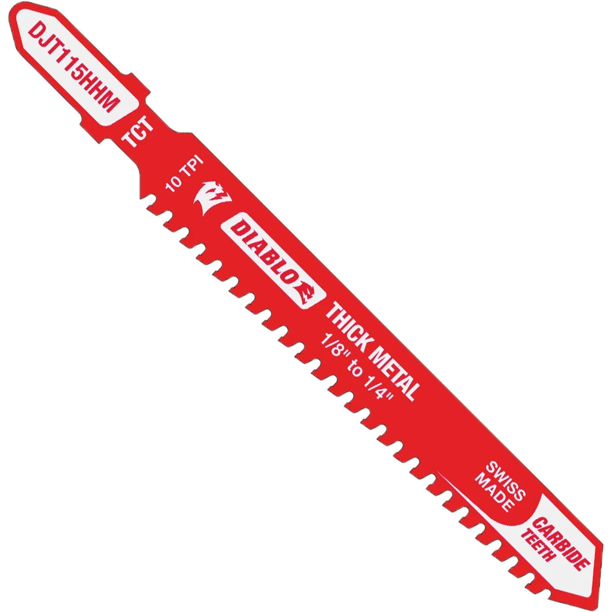 Pure Diablo 3-3 5 In. x 10 TPI T-Shank Carbide Jig Saw Blade for Thick Metal Green