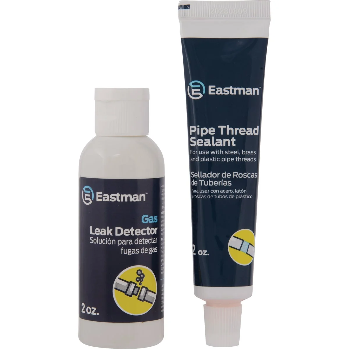 Casual Eastman 2 Oz. Gas Fitting Install Kit with Leak Detector Sealant Excellent