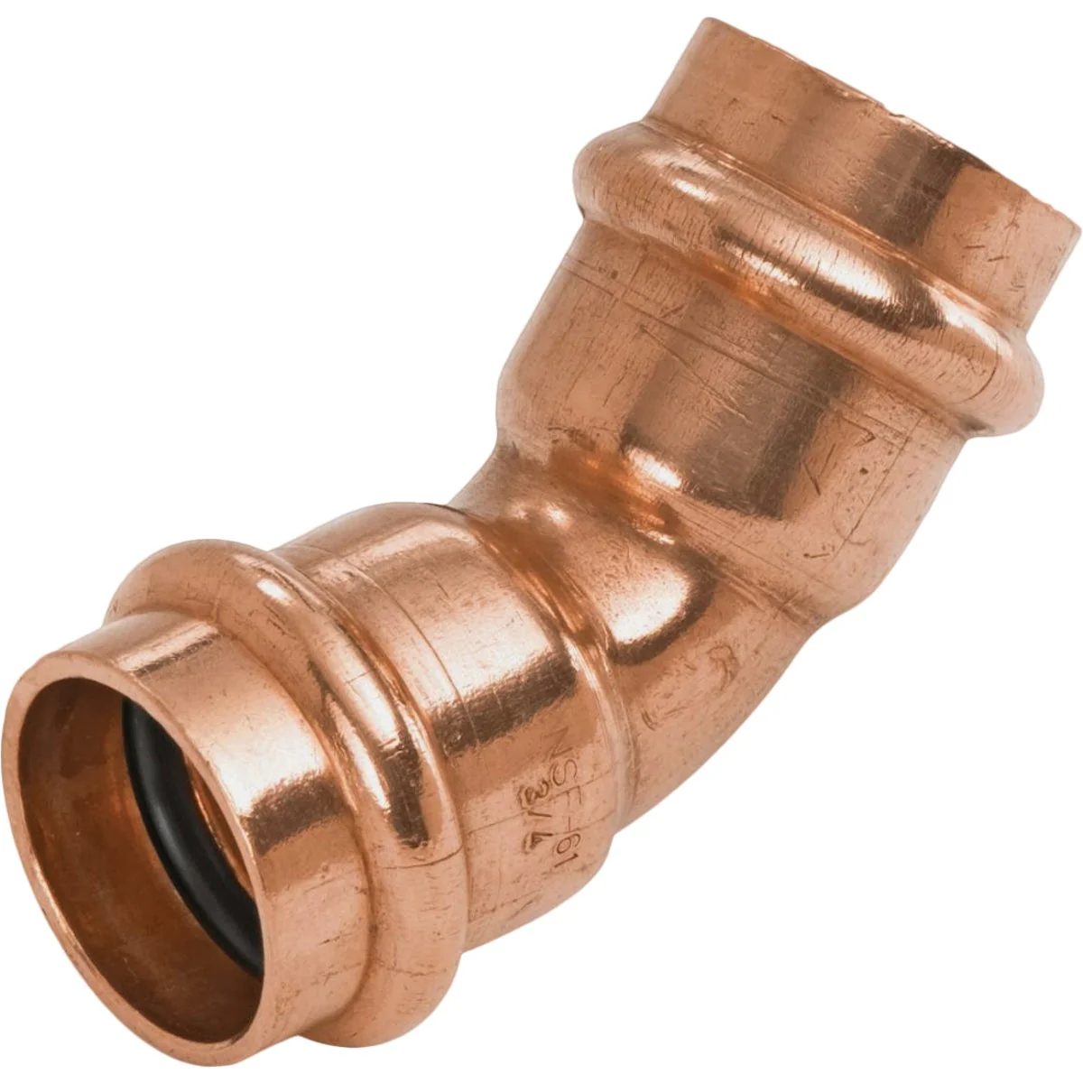 Professional NIBCO 1 In. 45 Deg. Press Copper Elbow 1 8 Bend Dependable