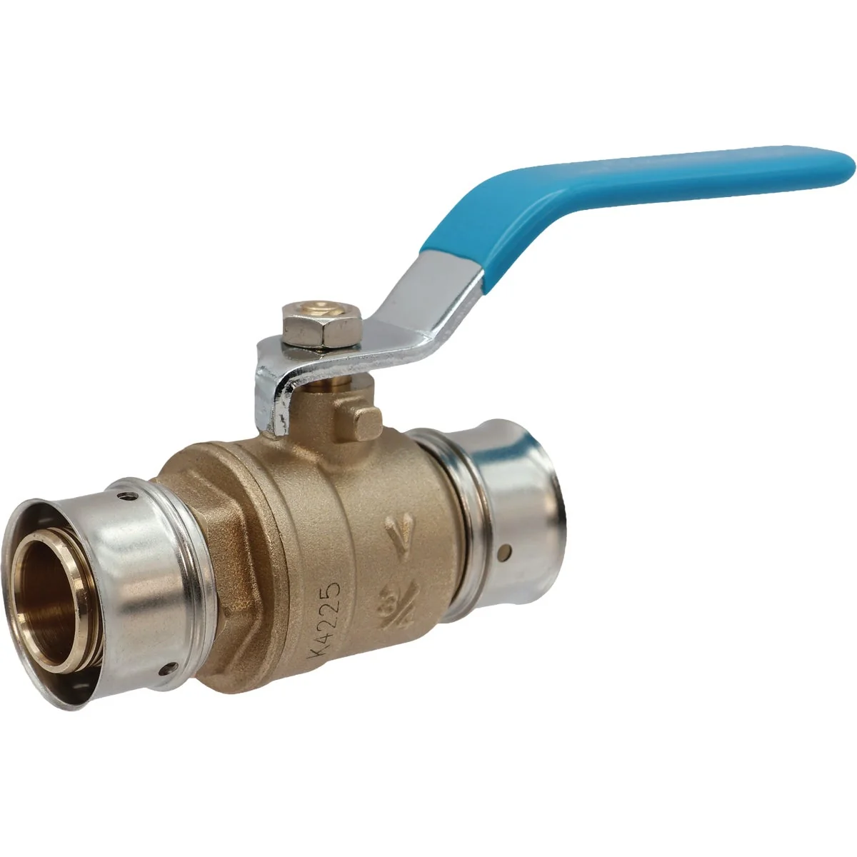 Natural SharkBite 3 4 In. PEX Press Brass Ball Valve Exclusive