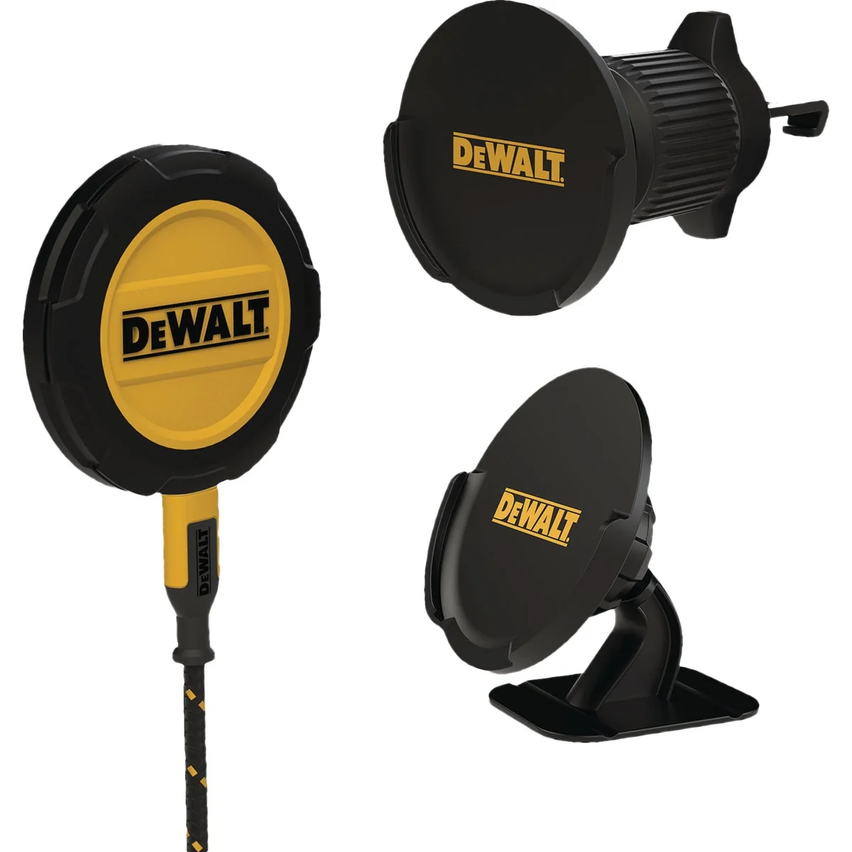 Efficient DEWALT Magentic Vent Dash Mount Charger Artisan