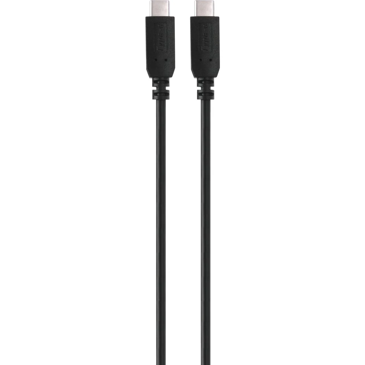 Premium Material Blue Jet 3 Ft. Black Type-C USB to Type-C USB Charging Sync Cable Trusted