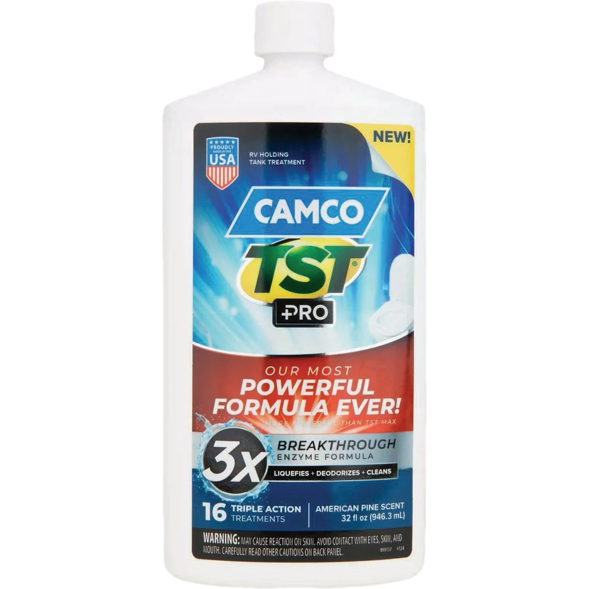 Premium Camco 32 Oz. TST PRO RV Holding Tank Treatment American Pine Excellent