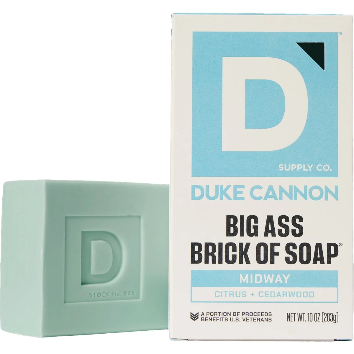 Relaxed Duke Cannon 10 Oz. Midway Big Ass Brick of Soap Top-Quality