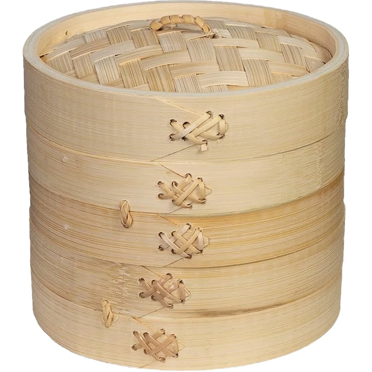 Outstanding Joyce Chen 2-Tier 6 In. Bamboo Steamer Baskets Crafted