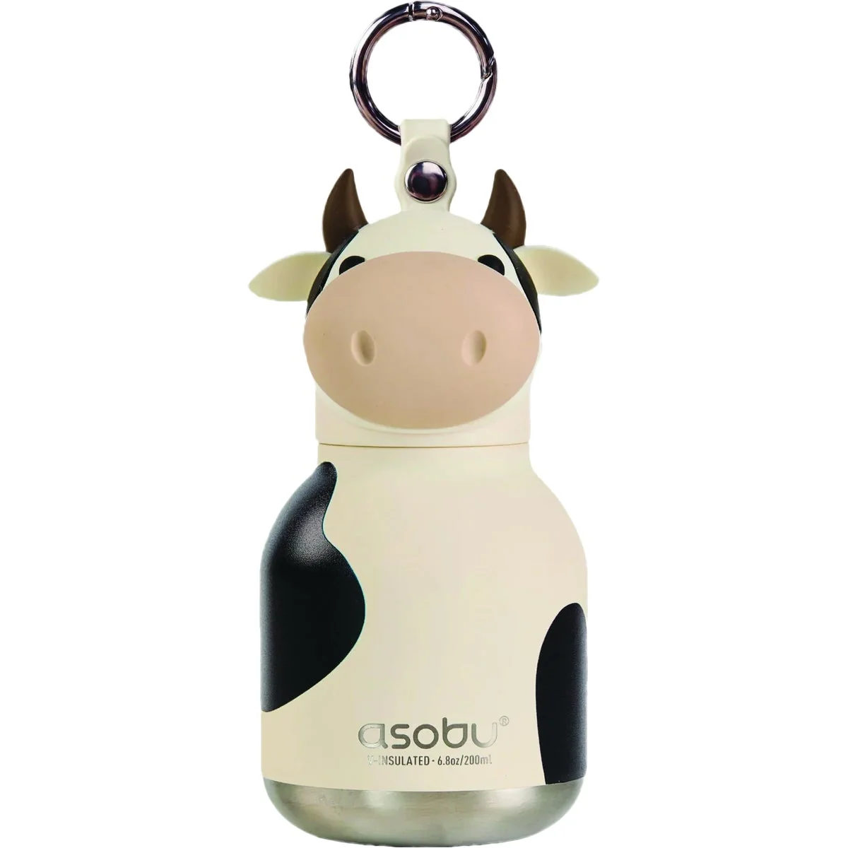 Organic Ad-N-Art 6.7 Oz. Mini Cow ie Water Bottle Lightweight