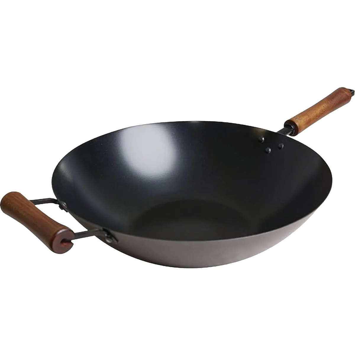 Outstanding Joyce Chen Classic Series 14 In. Carbon Steel Ceramic Coated Nonstick Wok Clean