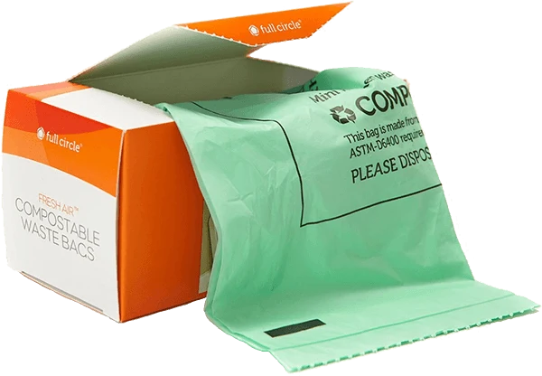 Convenient Full Circle Compostable Food Scrap Bags Trendy