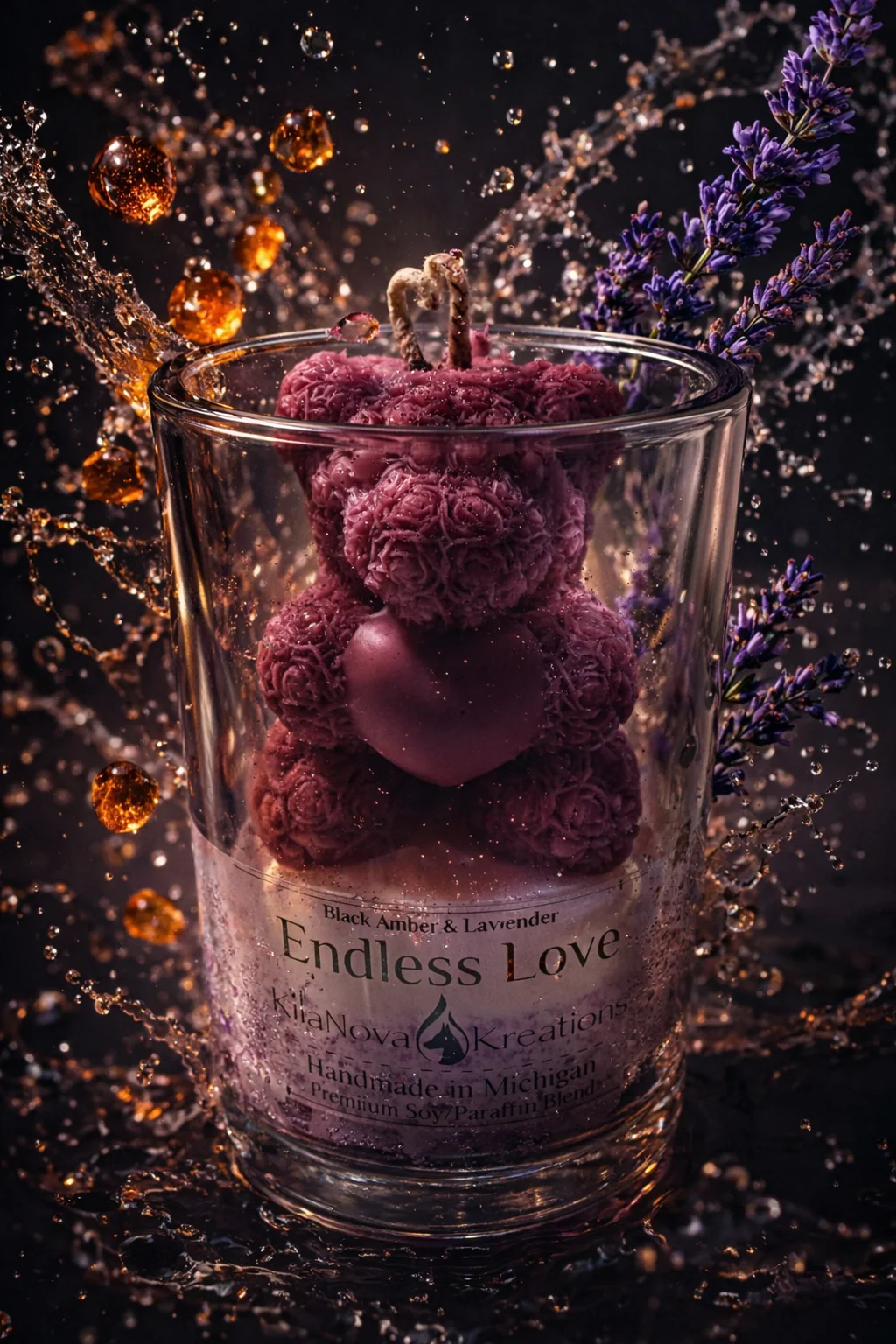 Outstanding Endless Love - Black Amber Lavender Durable