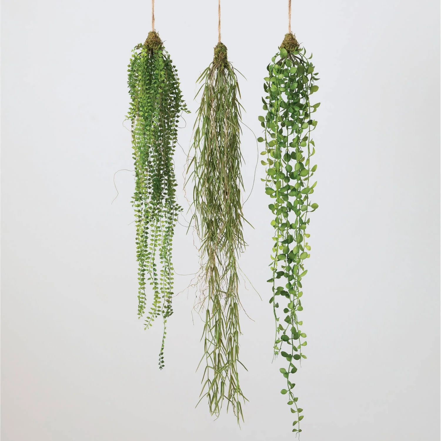 Genuine Hanging Teardrop Greens Fine