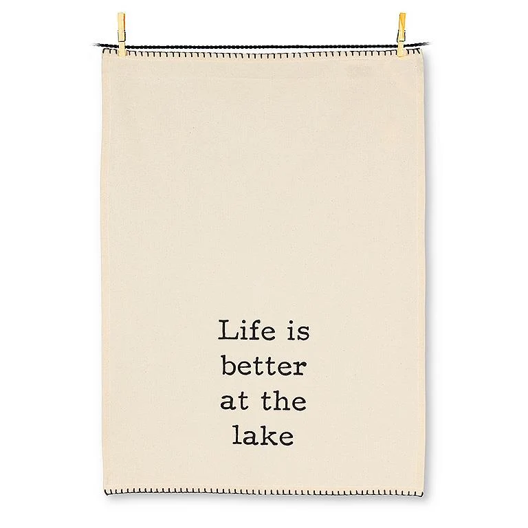 Carefully Designed Go Jump in the Lake Tea Towel First-Class