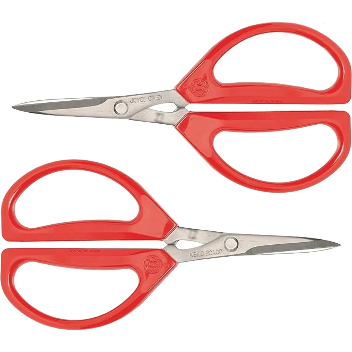 Healthy Joyce Chen Unlimited 6 In. Kitchen Scissors with Red Handles 2-Pack Original Design