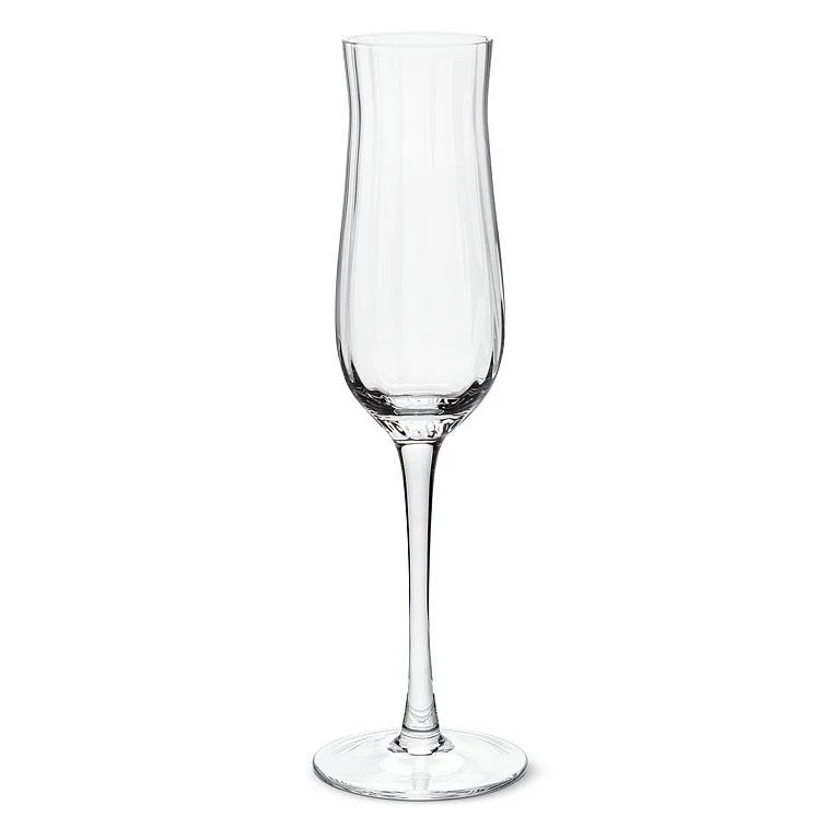 High-End Optic Curve Slender Small Flute Glass Trendy