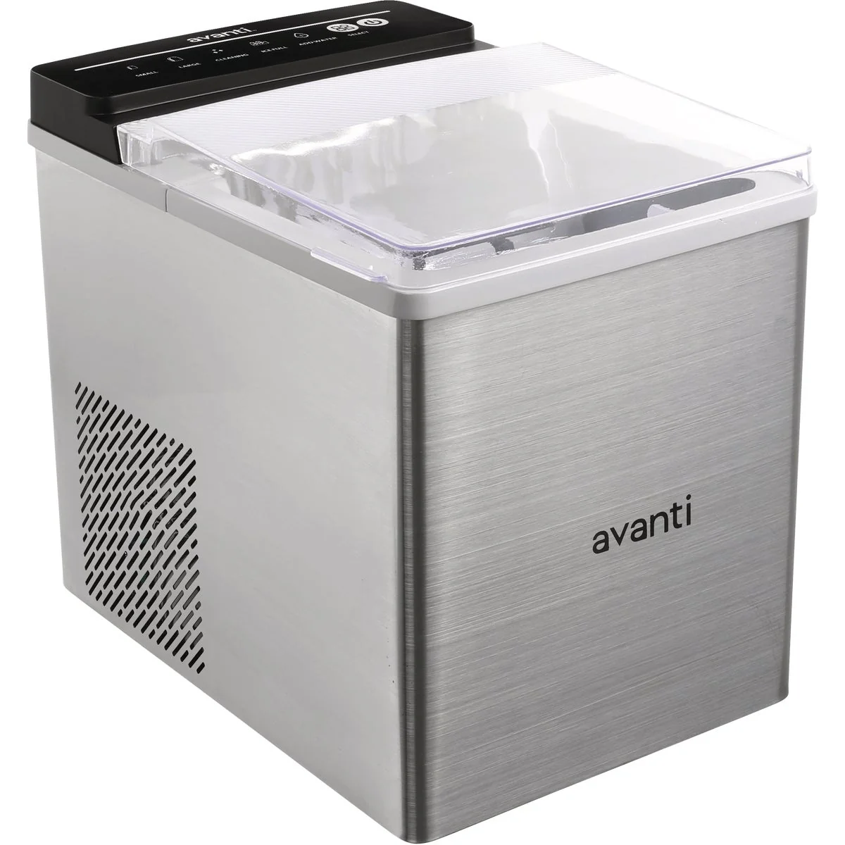 Comfortable Avanti 33 Lb. Stainless Steel Portable Countertop Bullet Ice Maker Advanced