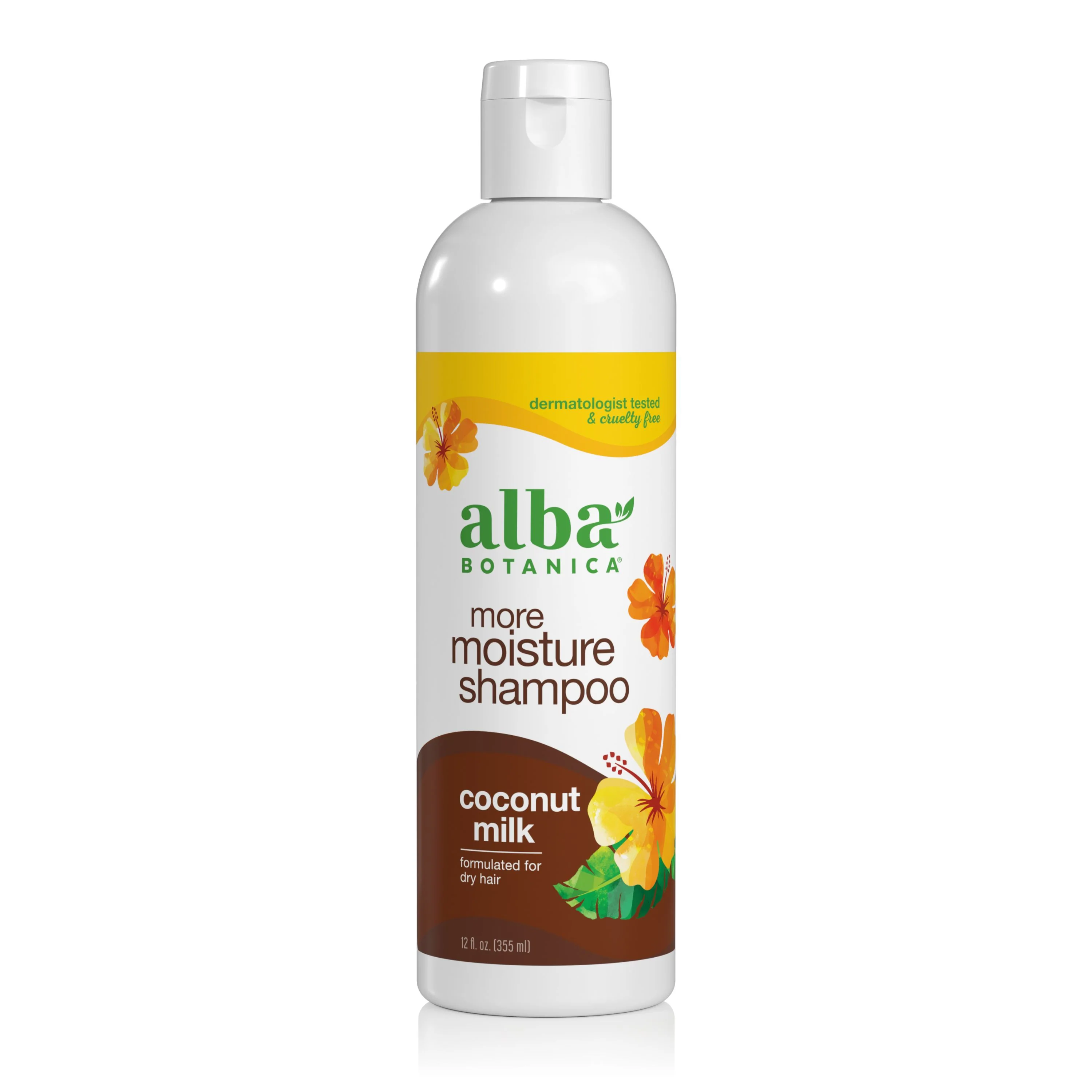 Fine Crafted Alba Botanica More Moisture Coconut Milk Shampoo Certified
