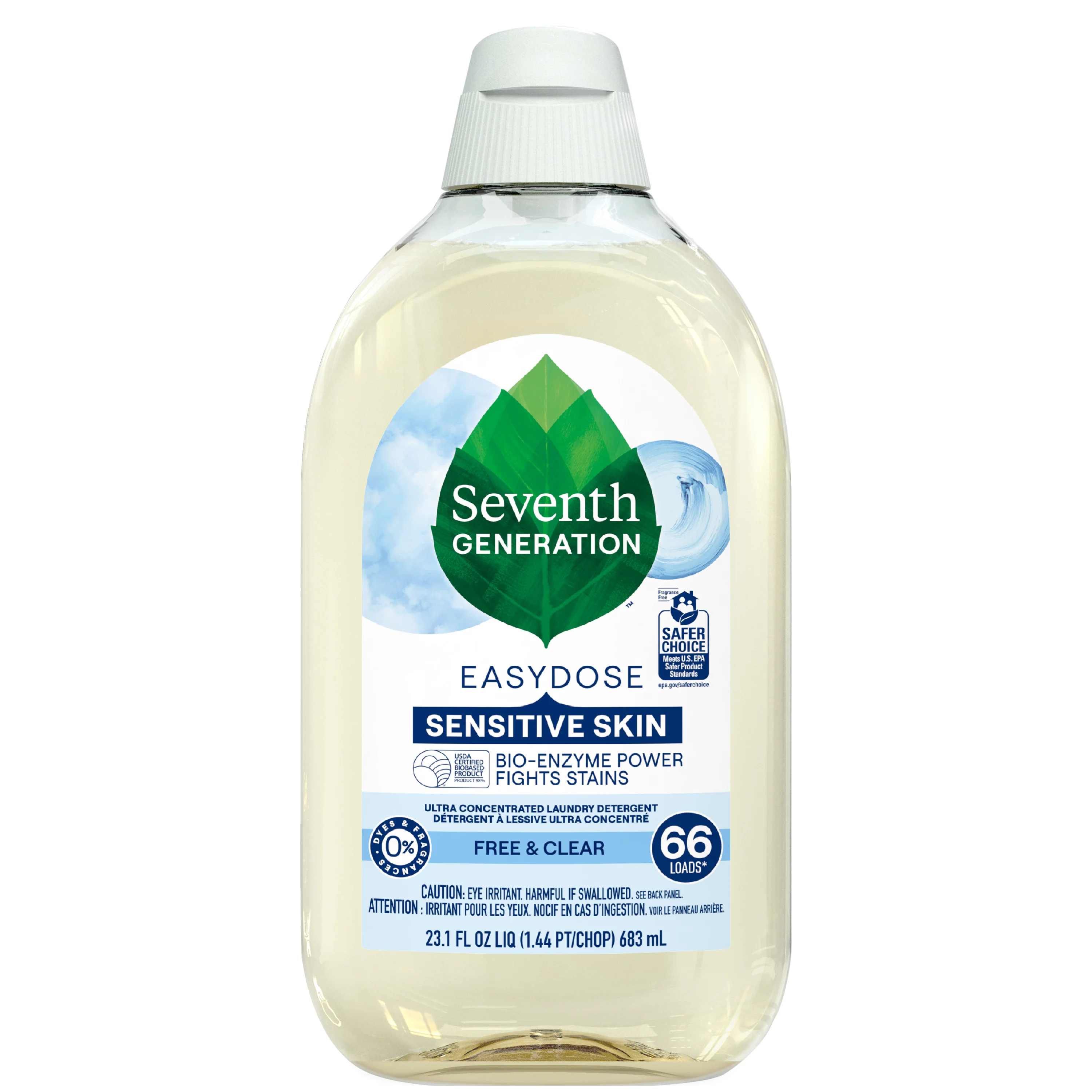Classic Seventh Generation Ultra Concentrated Laundry Detergent Refined