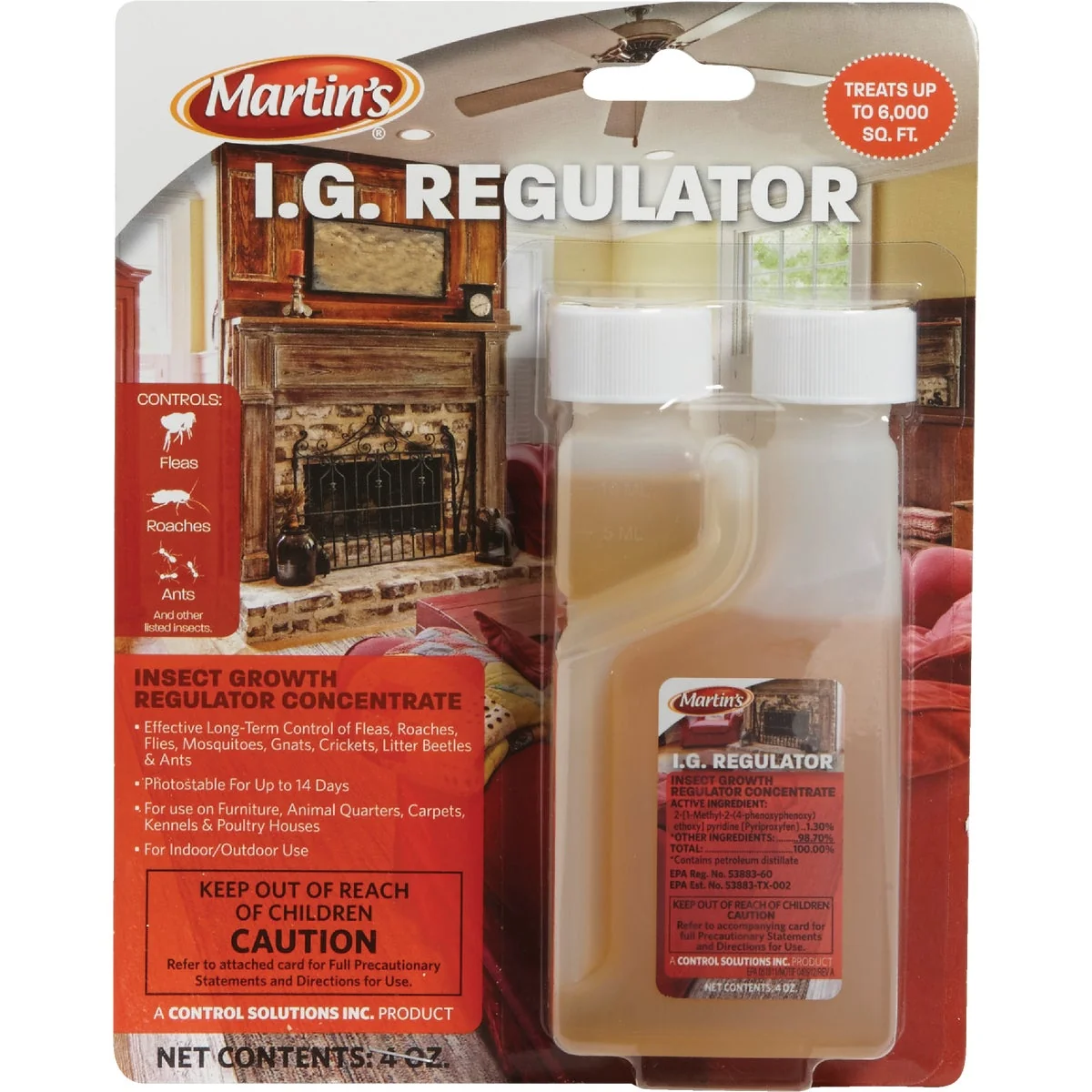 Elegant Martin's IG Regulator 4 Oz. Concentrate Insect Growth Regulator Original