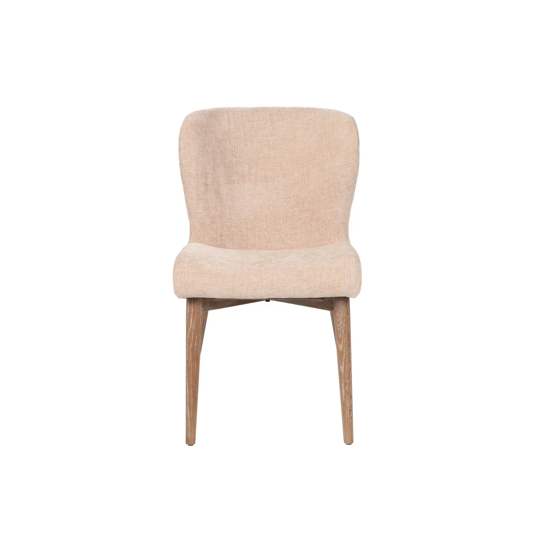 Fine Uffizi Dining Chair - Champagne Chenille Optimized