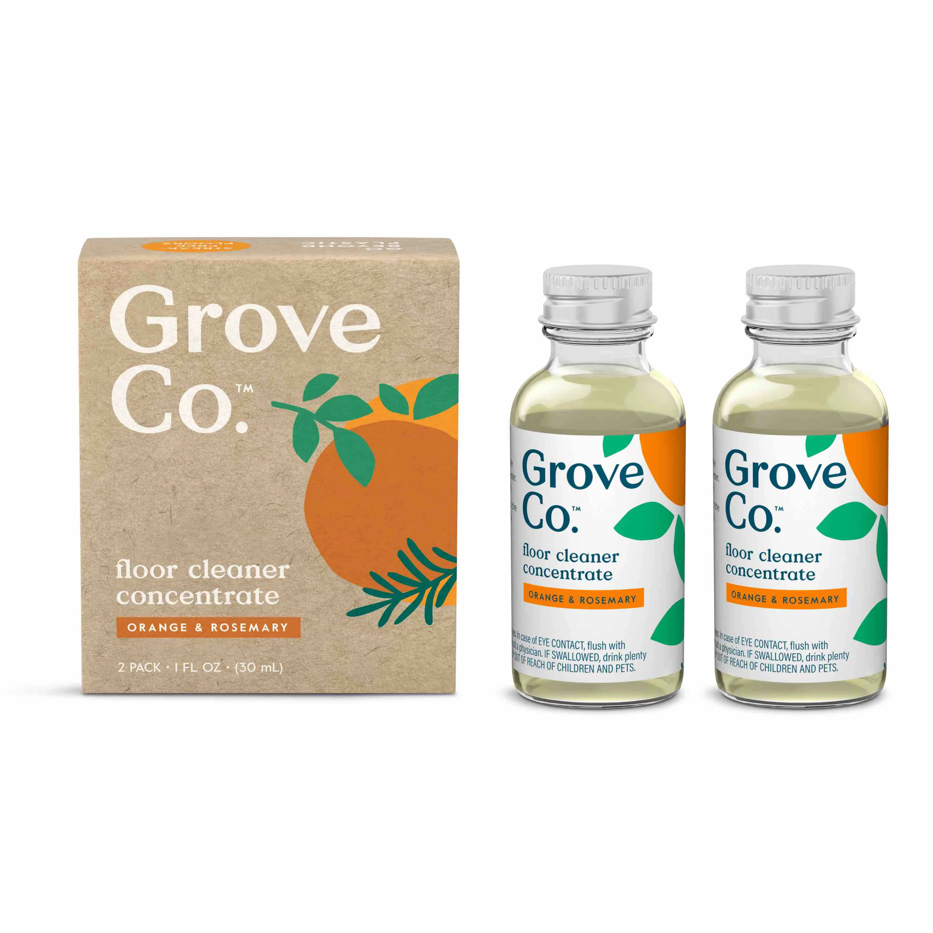 Carefully Designed Grove Co. Floor Cleaner Concentrate Consciously created homecare. Functional