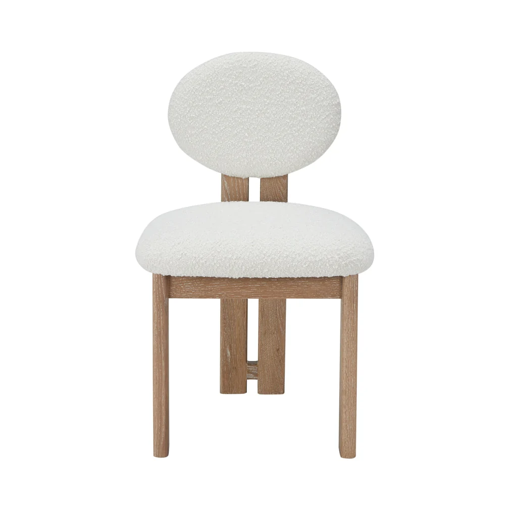 High-Quality Vittoria Solid Oak Wood Dining Chair Certified
