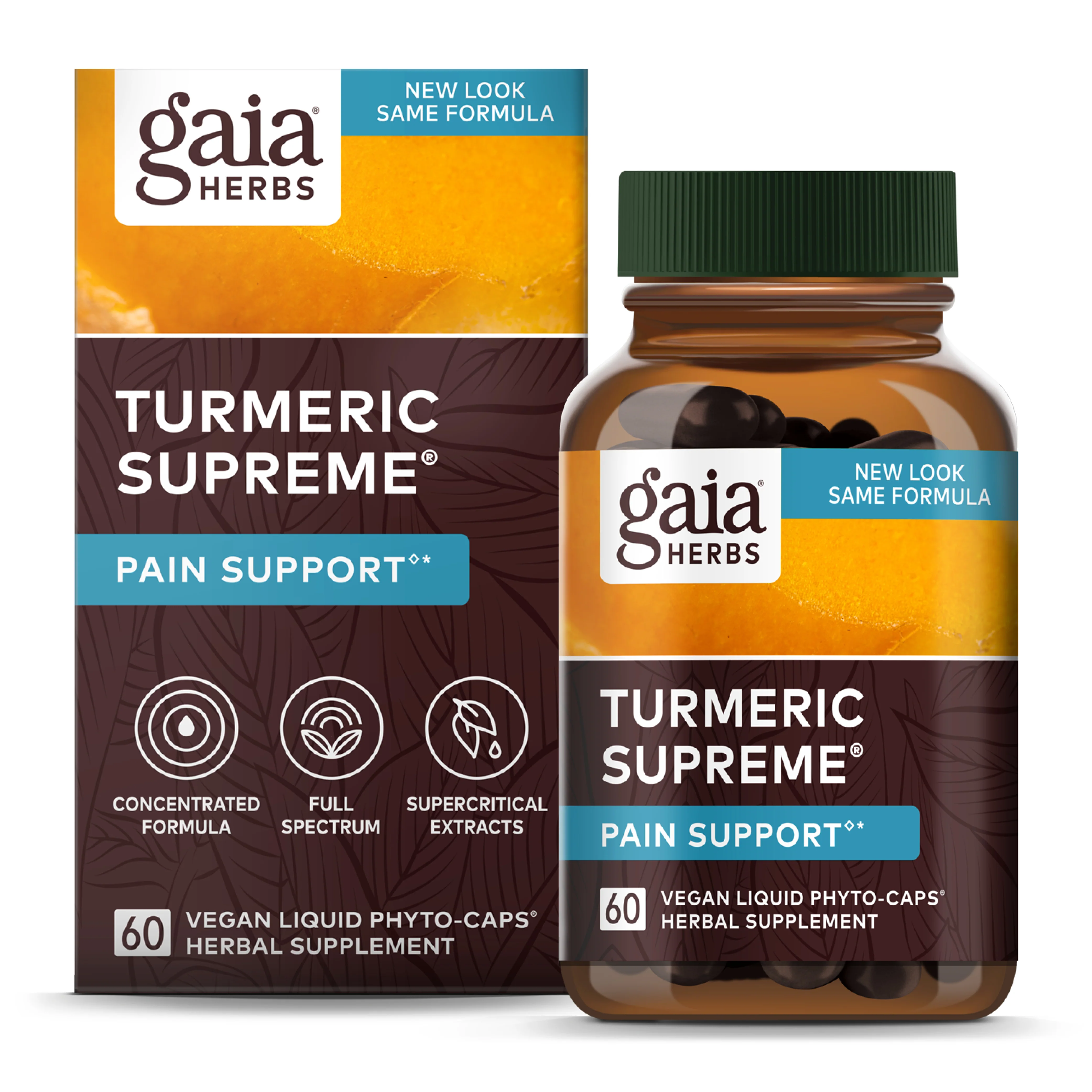 Proven Gaia Herbs Turmeric Supreme Pain Support Pure
